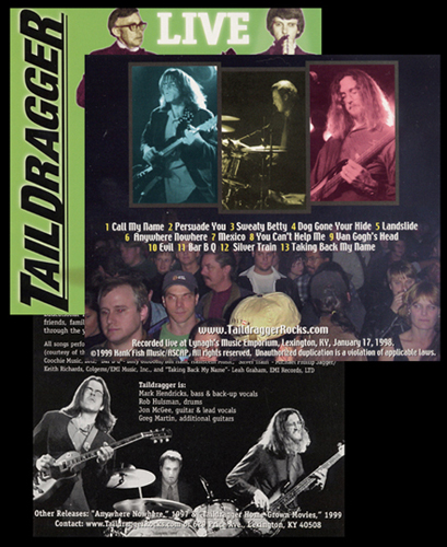 Taildragger - Live (2001)