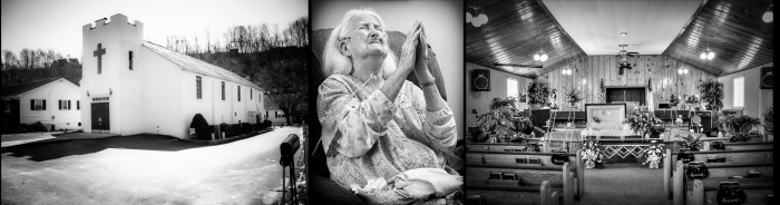 By Faith and Hard Work - Triptych